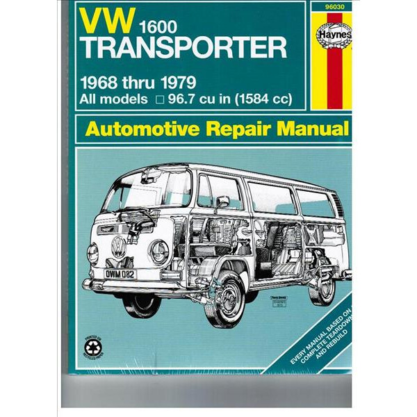 thumbnail image 2 of VW T3 Bus Repair Manual - Reparaturanleitung Für Bulli Van 1982-1990 (German) 2 of 4