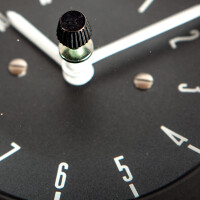 T2 Uhr für Instrumenteneinsatz 12V, grau, 8.73 - 7.75, 