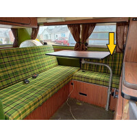 Type2 bay Westfalia wedge-shaped bolster green, BUS-ok exclu