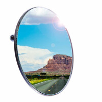 Split round mirror OEM partnr. 211857513 1