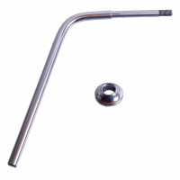 T1 Spiegelarm links, Edelstahl Top, Verg gallery