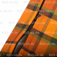 Westfalia Kissenbezug orange kariert Top! 3