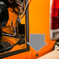 Type2 Bay Plastic cap plug for the hole on rear corner 8.71 