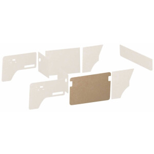 Type2 bay Sliding Door Panel (In 3mm Plain MDF Pre-Cut...