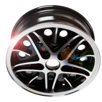 T1 Set 4 SSP Cosmic velgen 5.5x15 ET22 5x205 zwart/polish 2