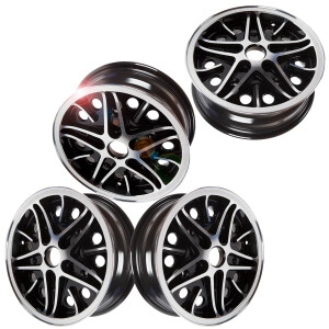 Type2 Late Bay & T25 SSP Cosmic Alloy Wheels 4 Pieces...