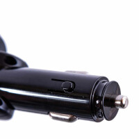 12V 2fach-Steckdose plus 2x USB mit Bordspannungsanzeige f&u
