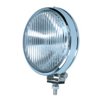 Foglight front chrome clear glas H3 12V 160mm 3