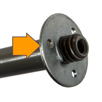 Type2 split early bay steel floor washer for folding table 2