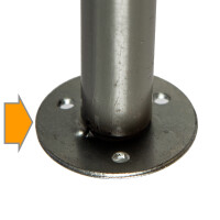 Type2 split early bay steel floor washer for folding table 2