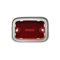 Type2 bay Rear Side Marker Lens red /silver VW T2 1970-1979 
