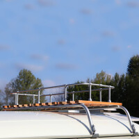 Type2 split and bay Roof Rack (Small 2 Bow / Powder Coated S