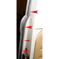 Type2 bay Cab door seal all Bay best Quality left OEM partnr