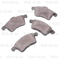 T4 Brake Pads Vented Discs 15" Wheels 19,5mm VW 1.96 - 