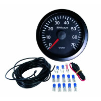 Toerentalmeter 80mm - 7000 min VDO gallery