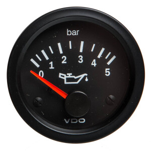 VDO Oil Pressure Gauge (0-5 Bar Range) OEM-Nr. 155-919-551