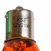 T1/T2/T3 knipperlichtlampje oranje 12Volt 21Watt 2