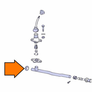 Shift Rod Bush (Front) T2 08/74 - 05/79 Oemnr.211711182