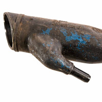 T25 used fuel filler neck. orig. VW, 08/85  and on, OEM part