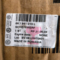 SEAT Hauptscheinwerfer Halogen NEU/OVP Verglnr. 6K1941015L O