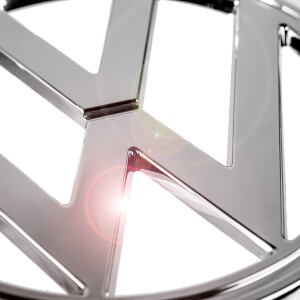 Volkswagen Front Badge (Chrome) for T2 1973 - 05/79