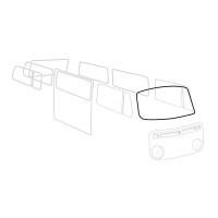 Type2 Bay Front Windscreen Seal (Plain)  gallery