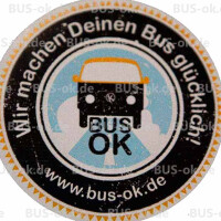 Sticker "BUS-ok - Wir machen deinen gallery