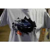 T-Shirt T4 Bus-ok Frontaufdruck Größe S 3