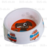Hundenapf mit lustigen Busmotiven aus Me gallery