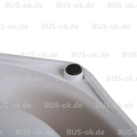 Hundenapf mit lustigen Busmotiven aus Melamin 21,5cm x 7,5cm