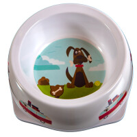 Hondenbak met busmotieven XL 24,5cm x 7, gallery