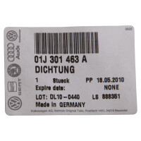 Audi A4 A6 A8 Getriebe Ölwannendichtung NEU/OVP Verglnr