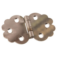 T2b Dachbett-Scharnierset Schmetterlingsscharniere Kompletts