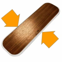Type2 split and bay profile for Westfalia Cabinet doors off-