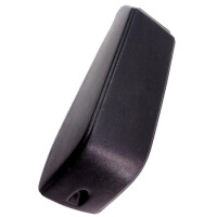T3 front seat belt cover black 255857827 01C NOS! 2