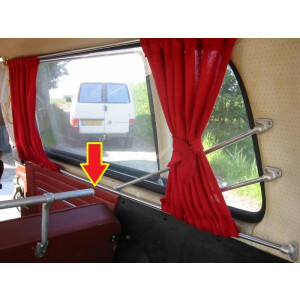 T1 T2 aluminium end cap jailbar rear seat 241853459A